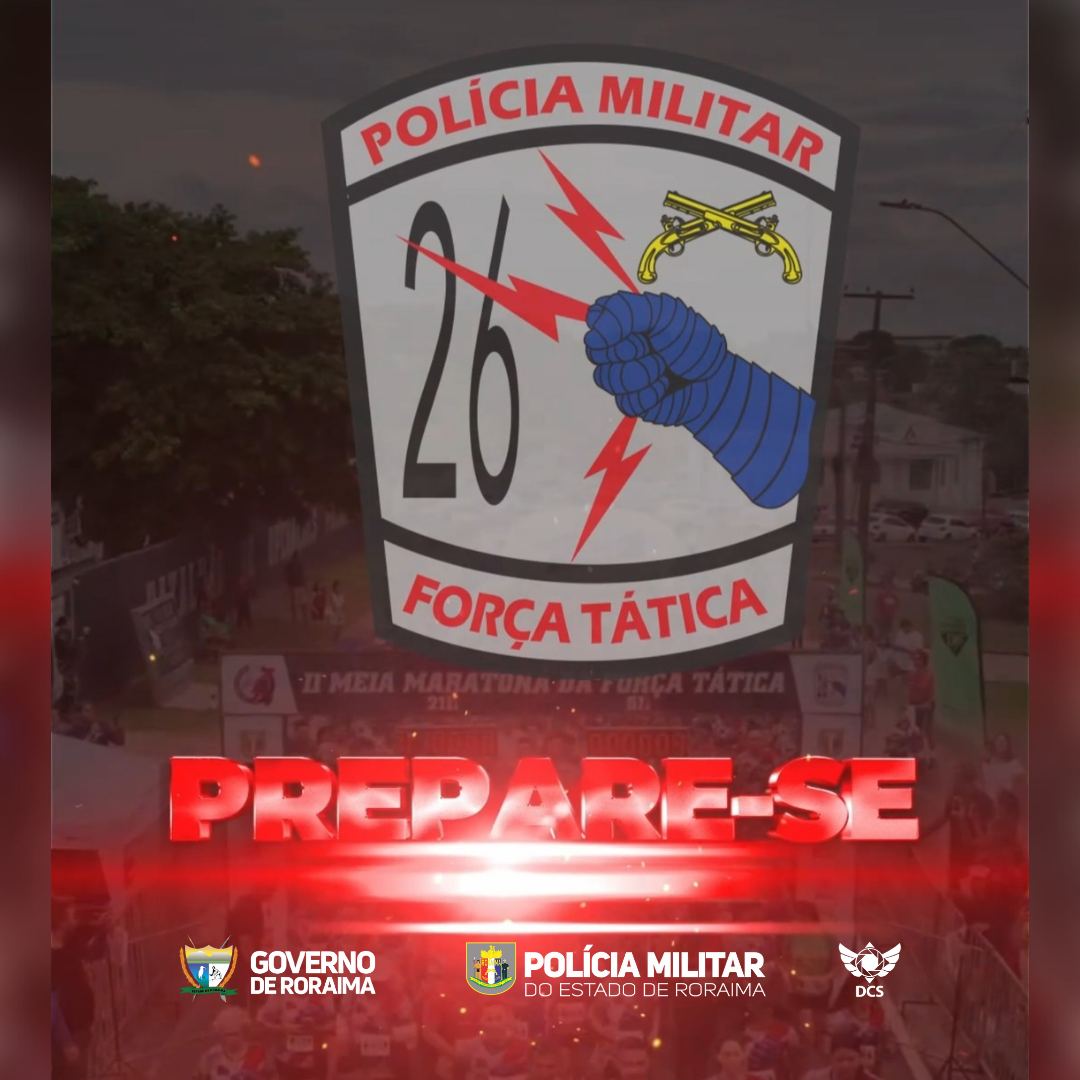 VEM AÍ A 4ª MEIA MARATONA DA FORÇA TÁTICA