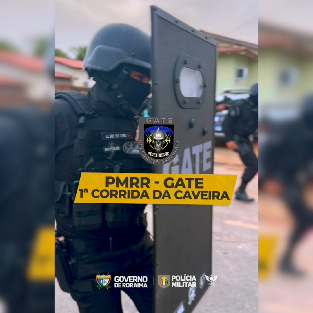 1ª CORRIDA DA CAVEIRA EM COMEMORAÇÃO AO 33º ANIVERSÁRIO DO GATE/PMRR
